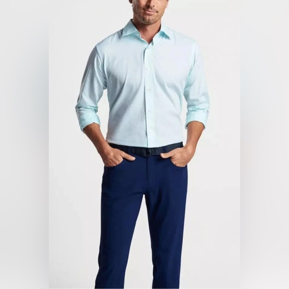 NWT Peter Millar dress shirt size S - Picture 2 of 11